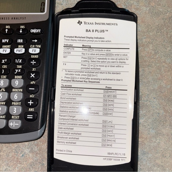 Texas Instruments Black Scientific Calculator - Picture 3 of 4